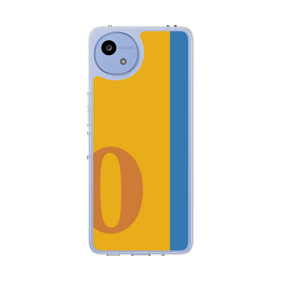 スリムプロテクションケース［ オリジナル - initial color line - O orange ］