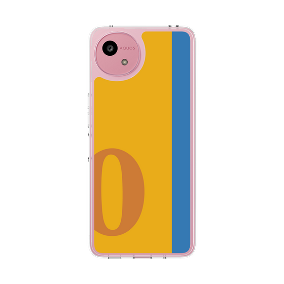 スリムプロテクションケース［ オリジナル - initial color line - O orange ］
