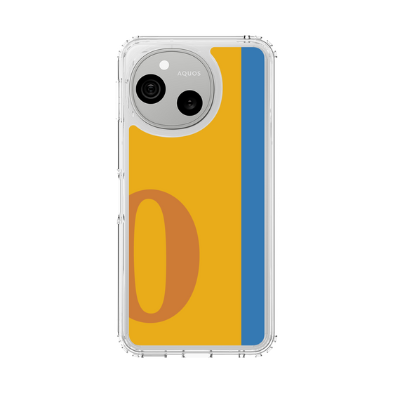 スリムプロテクションケース［ オリジナル - initial color line - O orange ］