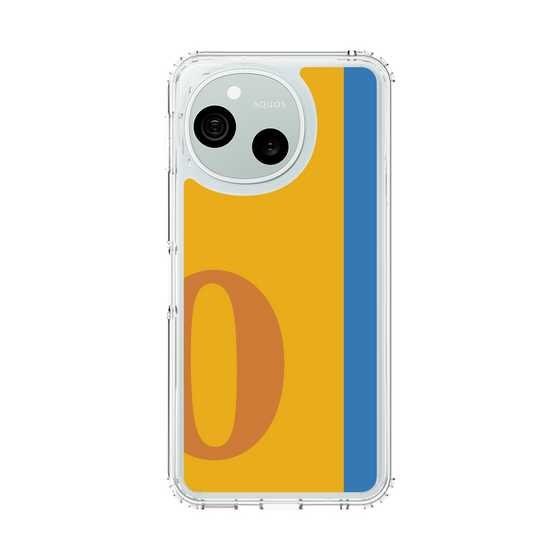 スリムプロテクションケース［ オリジナル - initial color line - O orange ］