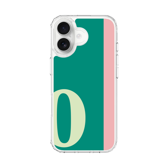 スリムプロテクションケース［ オリジナル - initial color line - O green ］
