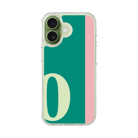 スリムプロテクションケース［ オリジナル - initial color line - O green ］