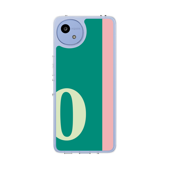 スリムプロテクションケース［ オリジナル - initial color line - O green ］