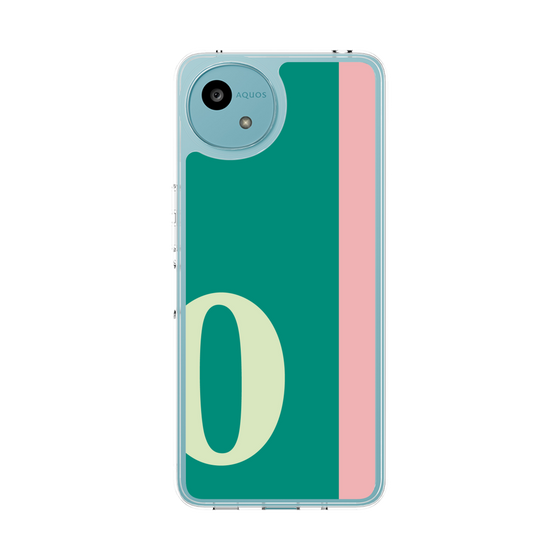 スリムプロテクションケース［ オリジナル - initial color line - O green ］