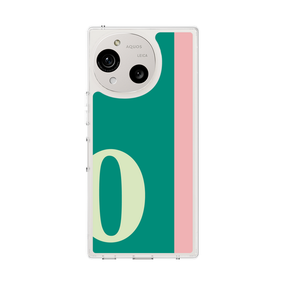 スリムプロテクションケース［ オリジナル - initial color line - O green ］