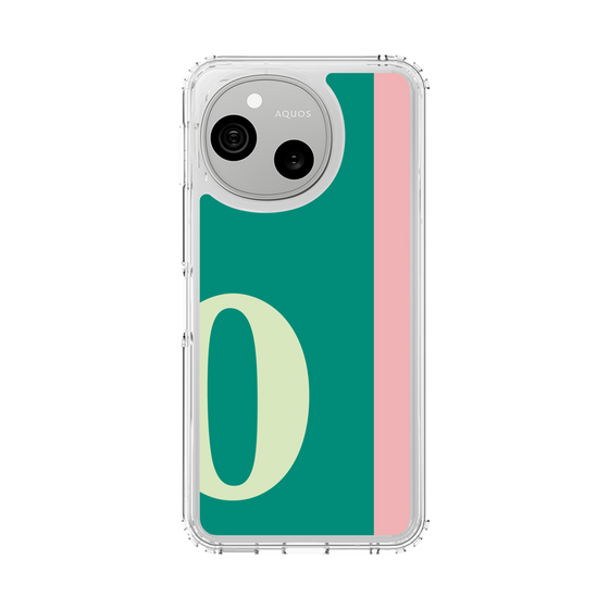 スリムプロテクションケース［ オリジナル - initial color line - O green ］