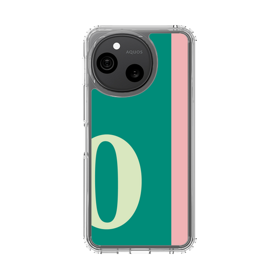 スリムプロテクションケース［ オリジナル - initial color line - O green ］