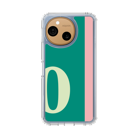 スリムプロテクションケース［ オリジナル - initial color line - O green ］