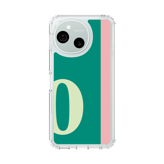 スリムプロテクションケース［ オリジナル - initial color line - O green ］