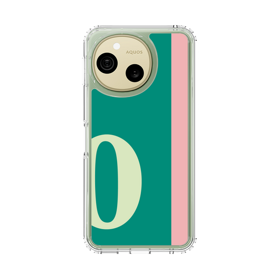 スリムプロテクションケース［ オリジナル - initial color line - O green ］