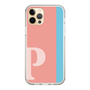 スリムプロテクションケース［ オリジナル - initial color line - P pink ］
