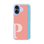 スリムプロテクションケース［ オリジナル - initial color line - P pink ］