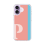 スリムプロテクションケース［ オリジナル - initial color line - P pink ］