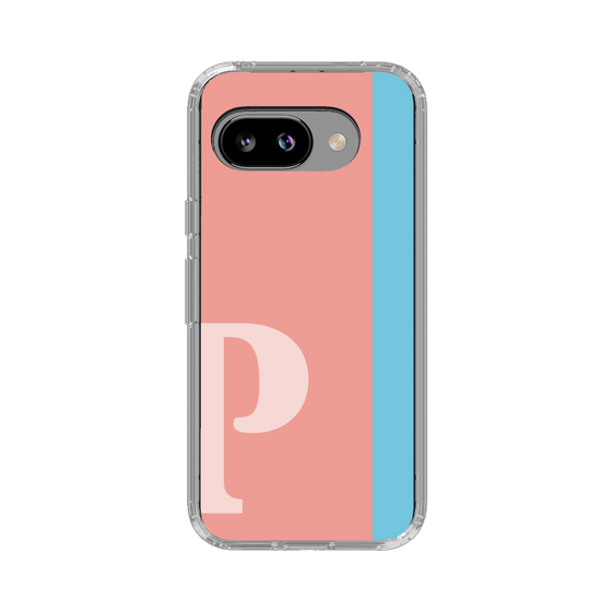 スリムプロテクションケース［ オリジナル - initial color line - P pink ］