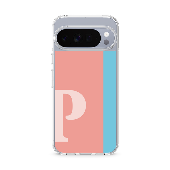 スリムプロテクションケース［ オリジナル - initial color line - P pink ］