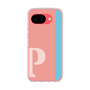 スリムプロテクションケース［ オリジナル - initial color line - P pink ］