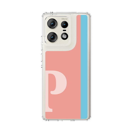 スリムプロテクションケース［ オリジナル - initial color line - P pink ］