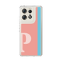 スリムプロテクションケース［ オリジナル - initial color line - P pink ］