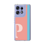 スリムプロテクションケース［ オリジナル - initial color line - P pink ］