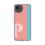 スリムプロテクションケース［ オリジナル - initial color line - P pink ］