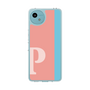 スリムプロテクションケース［ オリジナル - initial color line - P pink ］