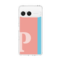 スリムプロテクションケース［ オリジナル - initial color line - P pink ］