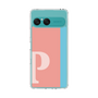 スリムプロテクションケース［ オリジナル - initial color line - P pink ］