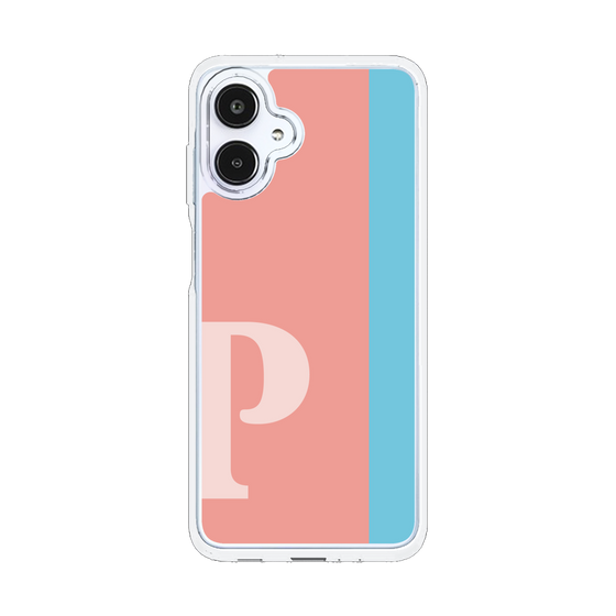 スリムプロテクションケース［ オリジナル - initial color line - P pink ］