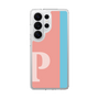 スリムプロテクションケース［ オリジナル - initial color line - P pink ］