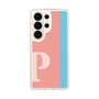 スリムプロテクションケース［ オリジナル - initial color line - P pink ］