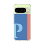 スリムプロテクションケース［ オリジナル - initial color line - P blue ］