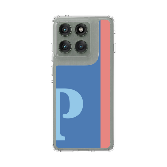 スリムプロテクションケース［ オリジナル - initial color line - P blue ］