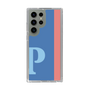 スリムプロテクションケース［ オリジナル - initial color line - P blue ］