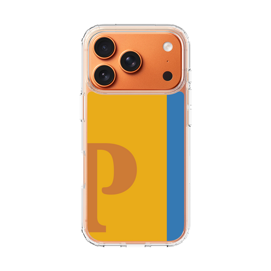 スリムプロテクションケース［ オリジナル - initial color line - P orange ］