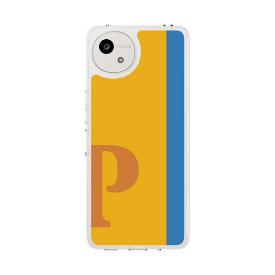 スリムプロテクションケース［ オリジナル - initial color line - P orange ］