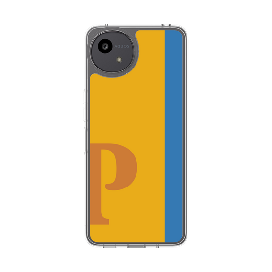 スリムプロテクションケース［ オリジナル - initial color line - P orange ］