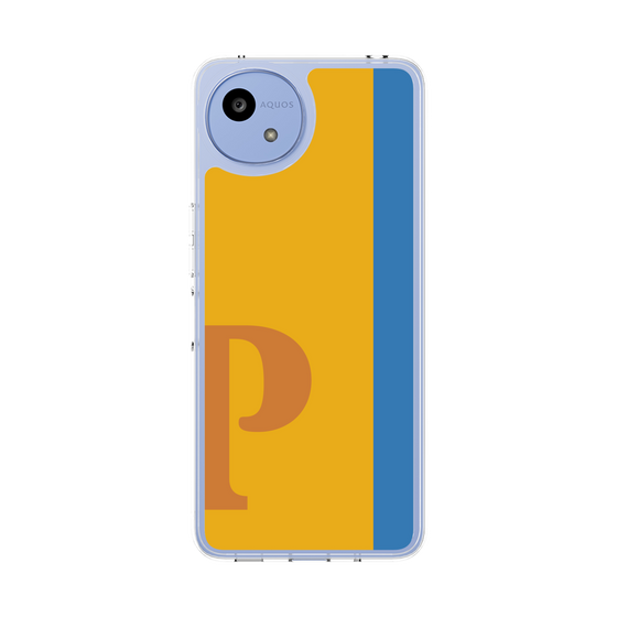 スリムプロテクションケース［ オリジナル - initial color line - P orange ］