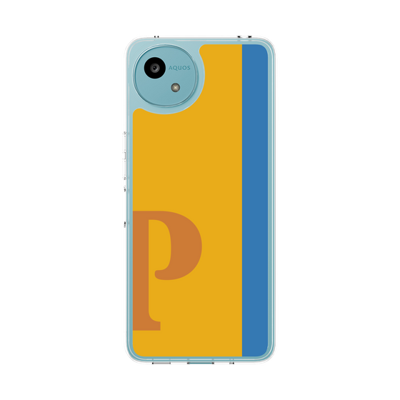 スリムプロテクションケース［ オリジナル - initial color line - P orange ］