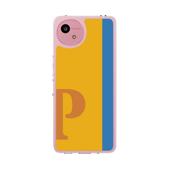スリムプロテクションケース［ オリジナル - initial color line - P orange ］