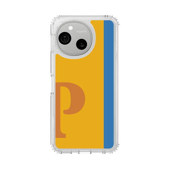 スリムプロテクションケース［ オリジナル - initial color line - P orange ］