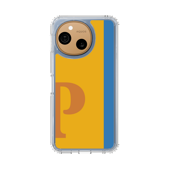 スリムプロテクションケース［ オリジナル - initial color line - P orange ］