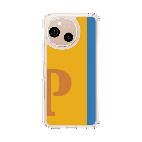 スリムプロテクションケース［ オリジナル - initial color line - P orange ］