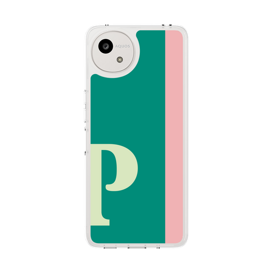 スリムプロテクションケース［ オリジナル - initial color line - P green ］