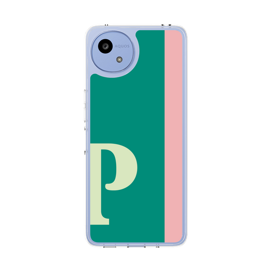 スリムプロテクションケース［ オリジナル - initial color line - P green ］