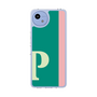 スリムプロテクションケース［ オリジナル - initial color line - P green ］