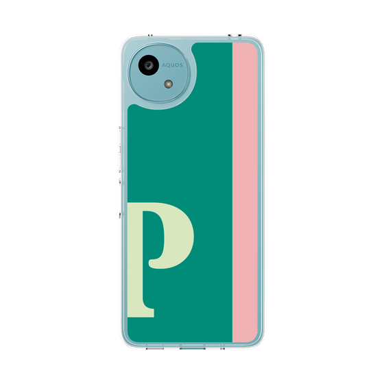 スリムプロテクションケース［ オリジナル - initial color line - P green ］