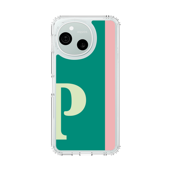 スリムプロテクションケース［ オリジナル - initial color line - P green ］