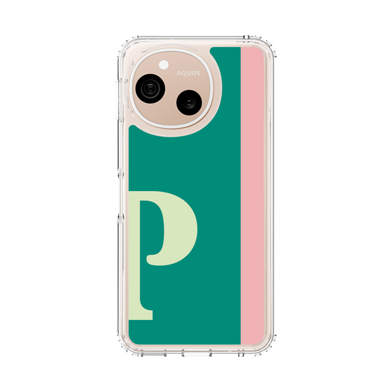 スリムプロテクションケース［ オリジナル - initial color line - P green ］