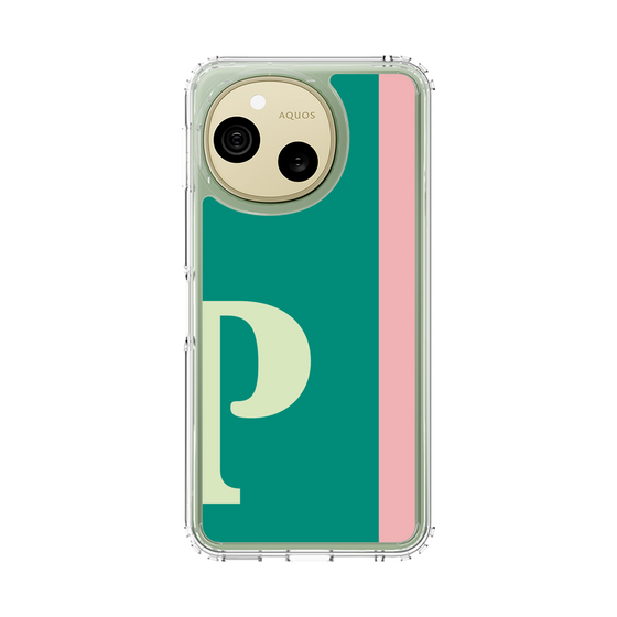 スリムプロテクションケース［ オリジナル - initial color line - P green ］