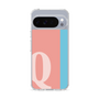 スリムプロテクションケース［ オリジナル - initial color line - Q pink ］